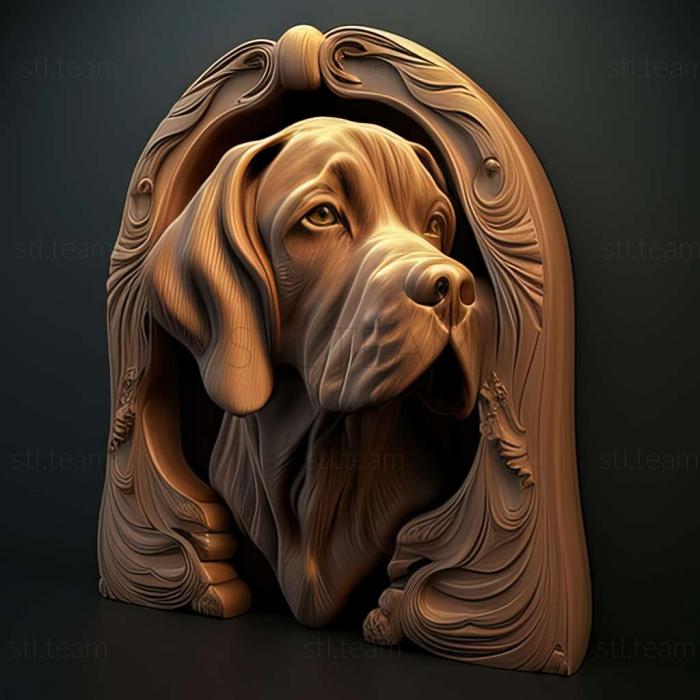 3D модель Собака Артуаза (STL)